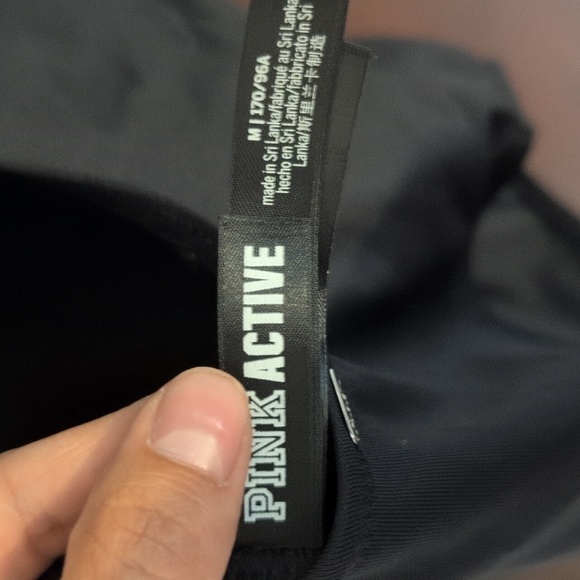 PINK Active One Piece Black Swim Suit - Medium - Picture 6 of 9